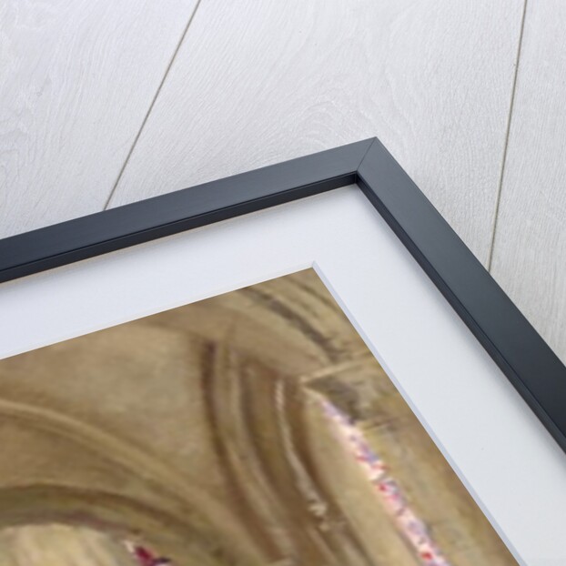 Interior of the Cathedral of St. Etienne, Sens, c.1874 by Jean Baptiste Camille Corot