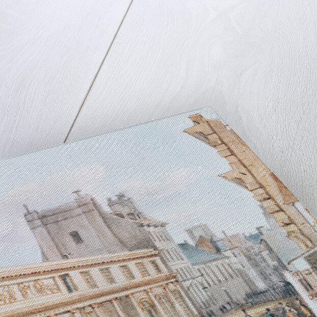 View of the Ecole de Medecine, Paris by Victor Jean Nicolle