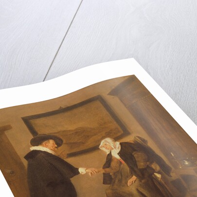 The Consultation, c.1655 by Quiringh Gerritsz. van Brekelenkam