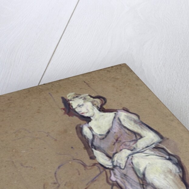 The Medical Inspection: Blonde Prostitute, 1894 by Henri de Toulouse-Lautrec