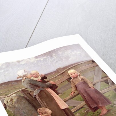 The Dalby Gate, Skane, 1884 by Hugo Salmson