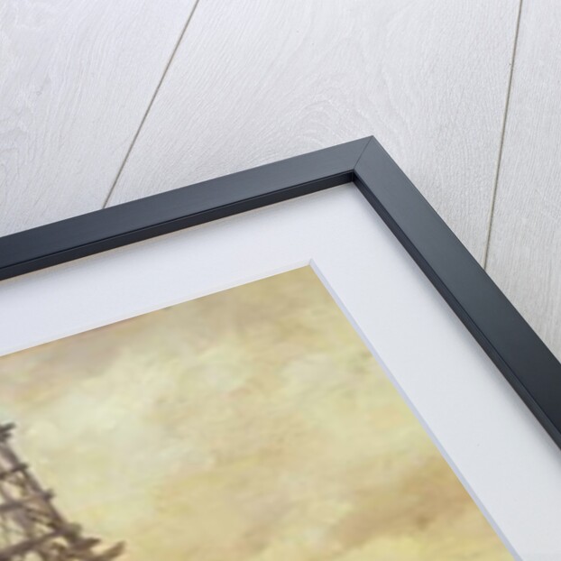 The Place des Pyramides, Paris, 1875 by Giuseppe or Joseph de Nittis