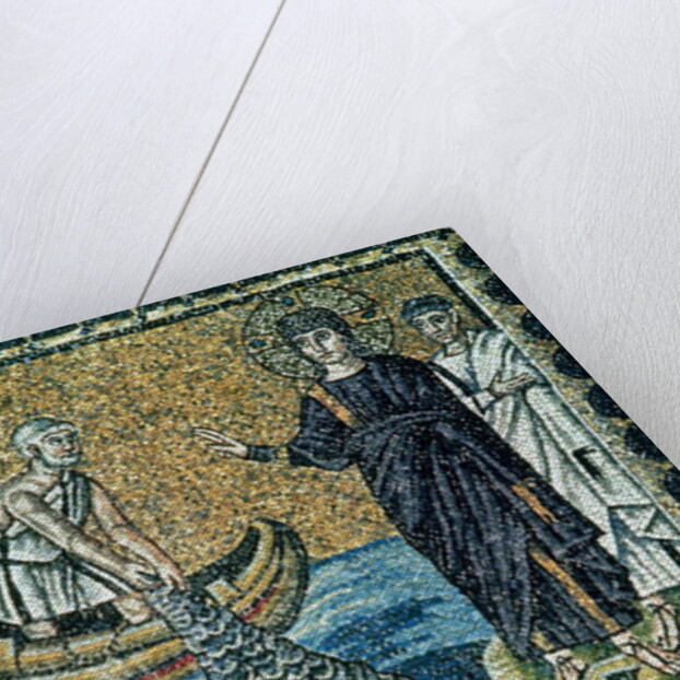 St. Andrew and St. Peter Responding to the Call of Jesus, from the main nave by Byzantine School