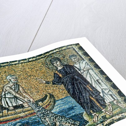 St. Andrew and St. Peter Responding to the Call of Jesus, from the main nave by Byzantine School