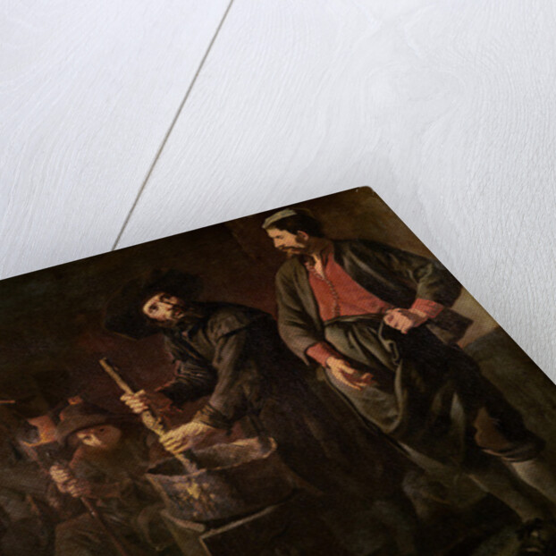 Interior of a Glass-making Workshop in Amsterdam by Jacob or Jacques van Loo