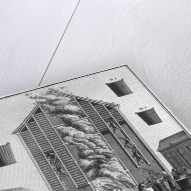 Smoking herrings by French School