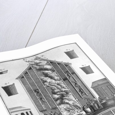 Smoking herrings by French School