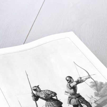 Free archers during the reign of Louis XI by French School