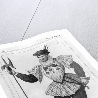 Guard of the provostship of Paris during the reign of Henri III by Alexandre Massard