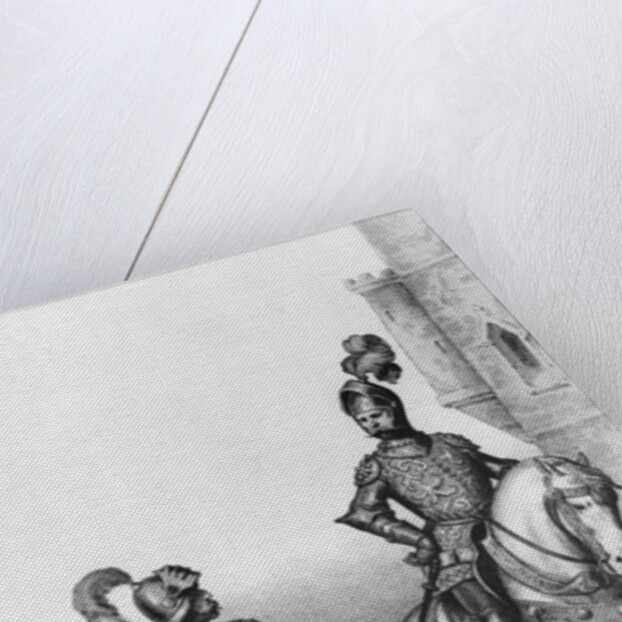 Captain of the archers of Paris, Knight of watch, 1887 by French School