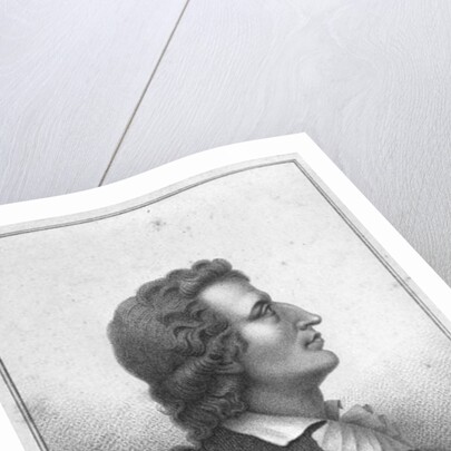 Friedrich Schiller engraved by Massol by Theophile Behaeghel