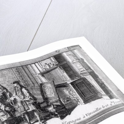 Philippe de France Duke of Anjou, recognised as King of Spain by Louis XIV King of France, 16th September 1700, at Versailles by French School