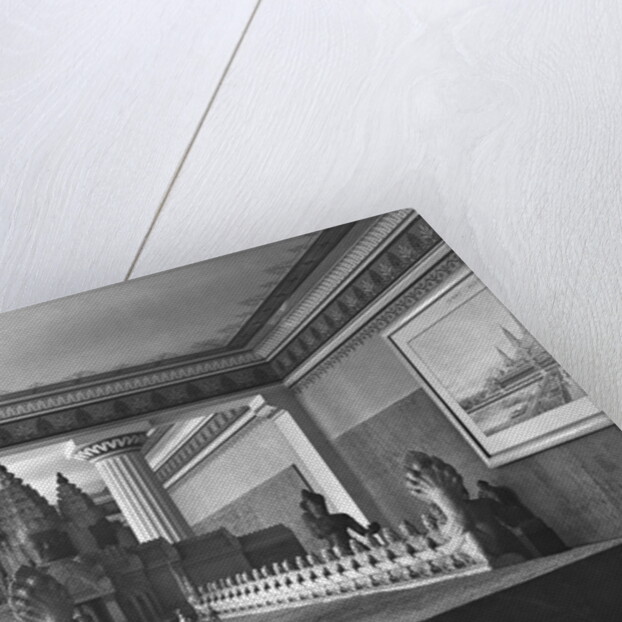 Bridge and doorway of Angkor Thom, c.1912 by French Photographer