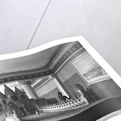 Bridge and doorway of Angkor Thom, c.1912 by French Photographer