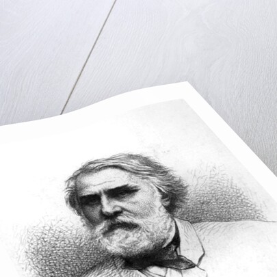 Portrait of Ivan Turgenev by Pierre Edmond Alexandre Hedouin