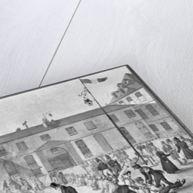 Shackling the convicts at Bicetre by Gabriel Cloquemin