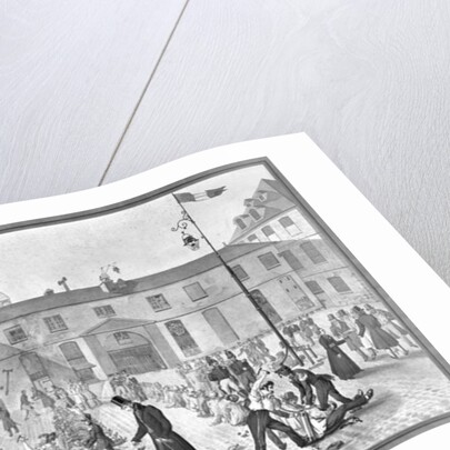 Shackling the convicts at Bicetre by Gabriel Cloquemin