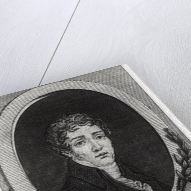 Portrait of Sebastian-Roch Nicolas known as Nicolas de Chamfort by French School