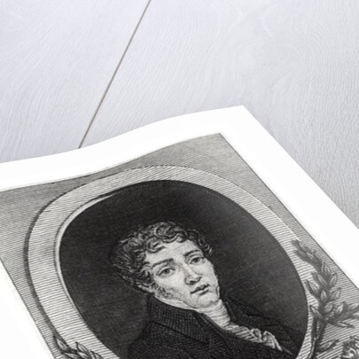 Portrait of Sebastian-Roch Nicolas known as Nicolas de Chamfort by French School