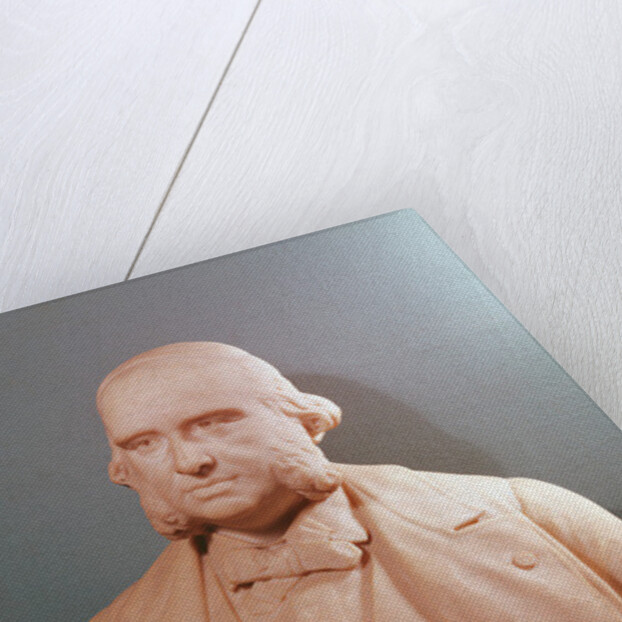 Bust of Paul Broca 1881 by Emile Arthur Soldi or Soldi-Colbert