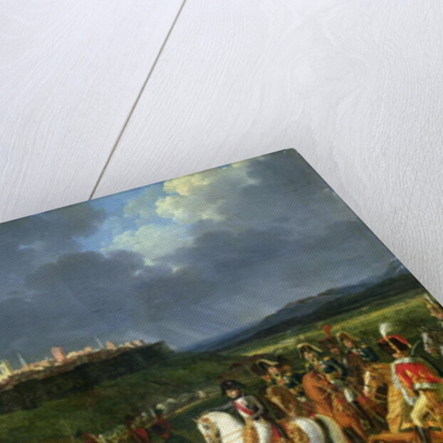 The English Prisoners at Astorga Being Presented to Napoleon Bonaparte in 1809, 1810 by Hippolyte Lecomte