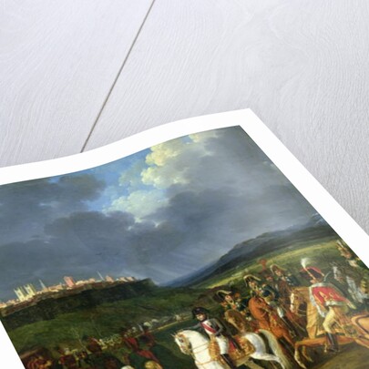 The English Prisoners at Astorga Being Presented to Napoleon Bonaparte in 1809, 1810 by Hippolyte Lecomte