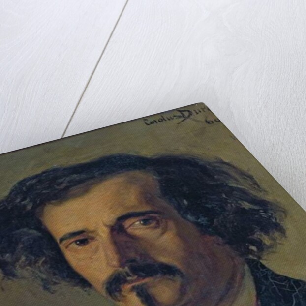 Portrait of Jules Barbey d'Aurevilly 1860 by Charles Emile Auguste Carolus-Duran