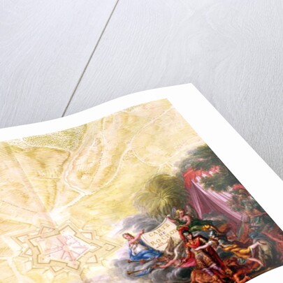 Ms 988 Tome 3 fol.14 Map of Rocroi by Sebastien Le Prestre de Vauban