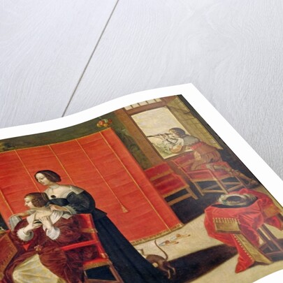 The Five Senses - Sight by Abraham Bosse