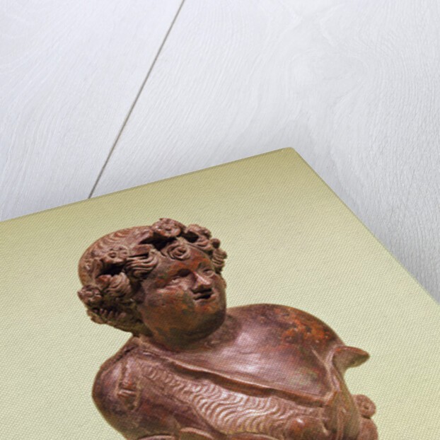 Bust of Bacchus, ornament from a bed by Roman Roman