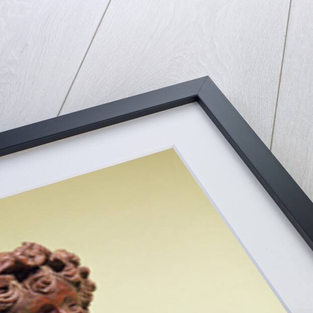 Bust of Bacchus, ornament from a bed by Roman Roman