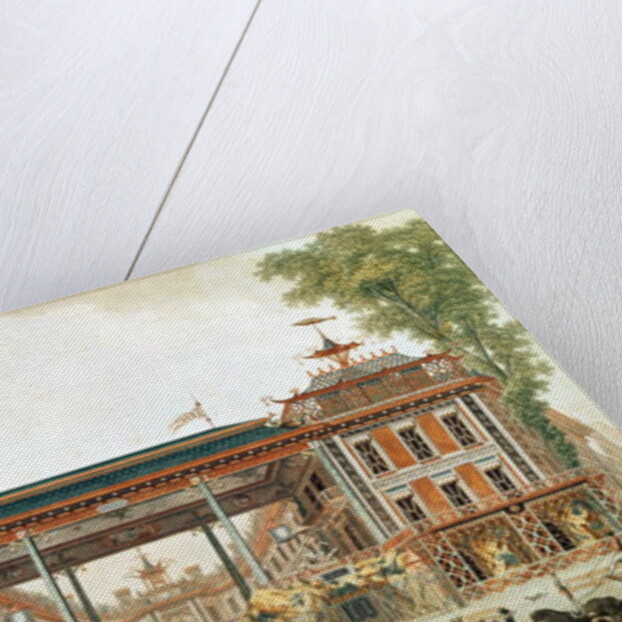 The Chinese Baths in Paris, established by Lenoir by French School