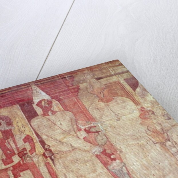 Scene of a sacrifice by Conon and his family by Syrian