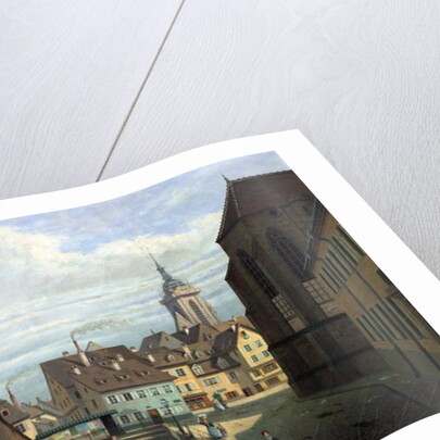 Dominicans Square, Colmar, 1876 by Michel Hertrich