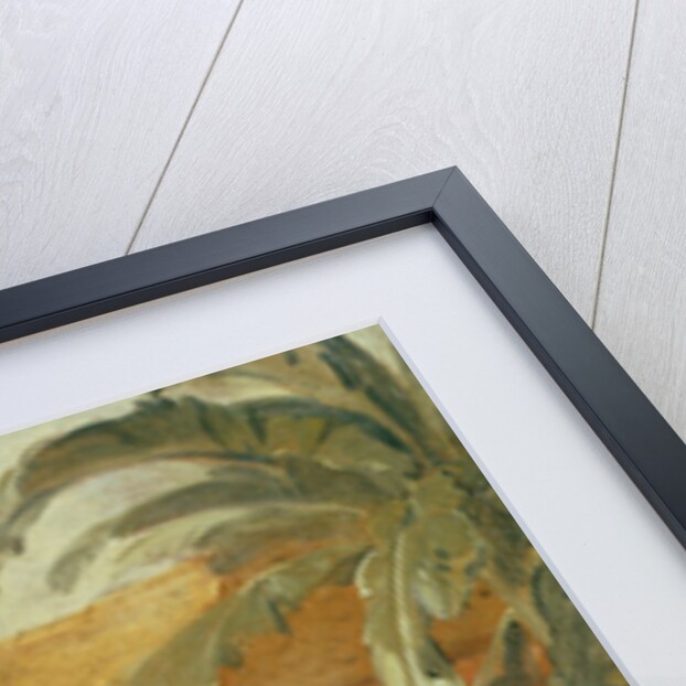 A Chinese Garden, study for a tapestry cartoon, c.1742 by Francois Boucher