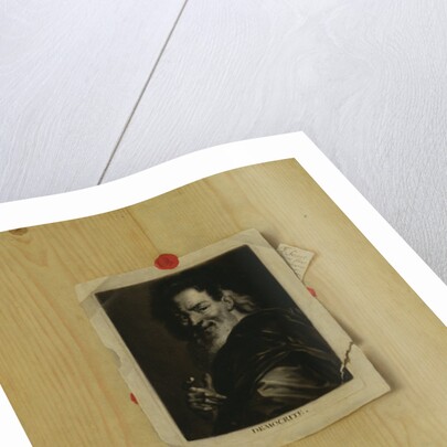 Trompe l'Oeil, Democritus by Gaspard or Gabriel Gresely