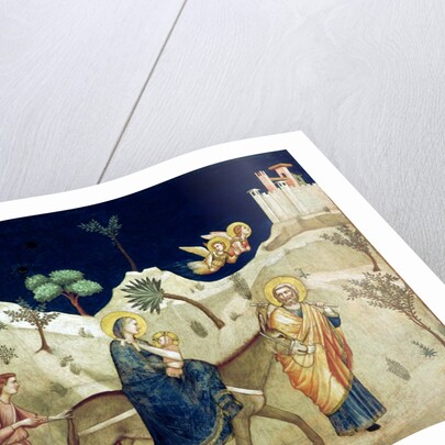 The Flight into Egypt, c.1305 by Ambrogio Bondone Giotto