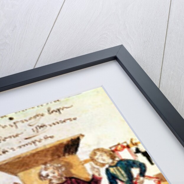 Mathematics Lesson, from a mathematical treatise by Italian School