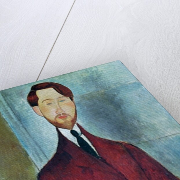 Leopold Zborowski, 1917 by Amedeo Modigliani