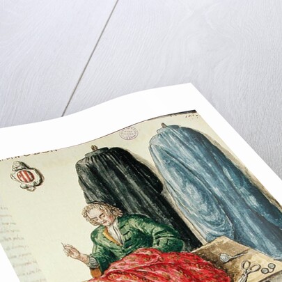 A Venetian Tailor by Jan van Grevenbroeck