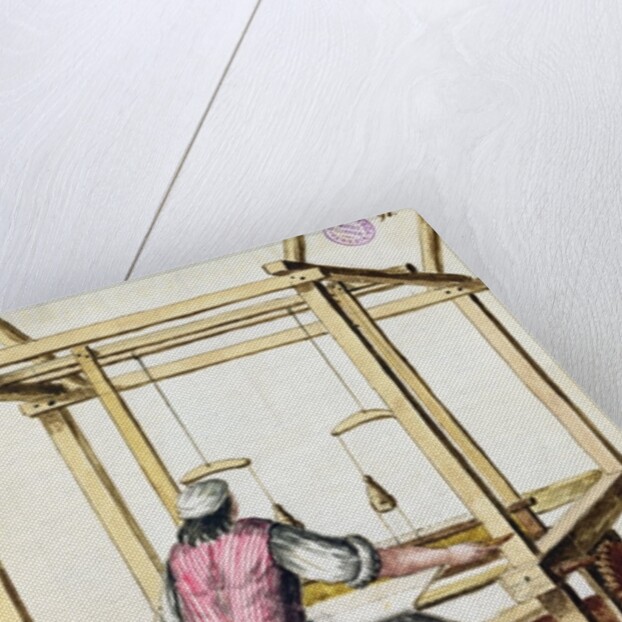 A Venetian Weaver by Jan van Grevenbroeck