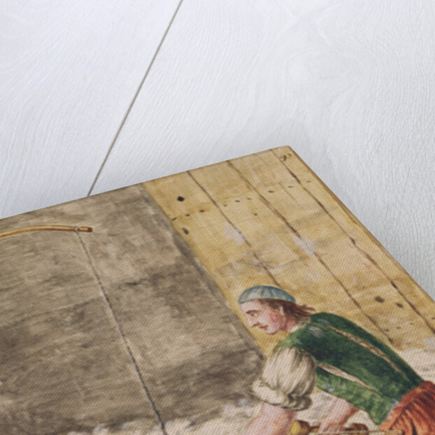 Spinning Cotton by Jan van Grevenbroeck