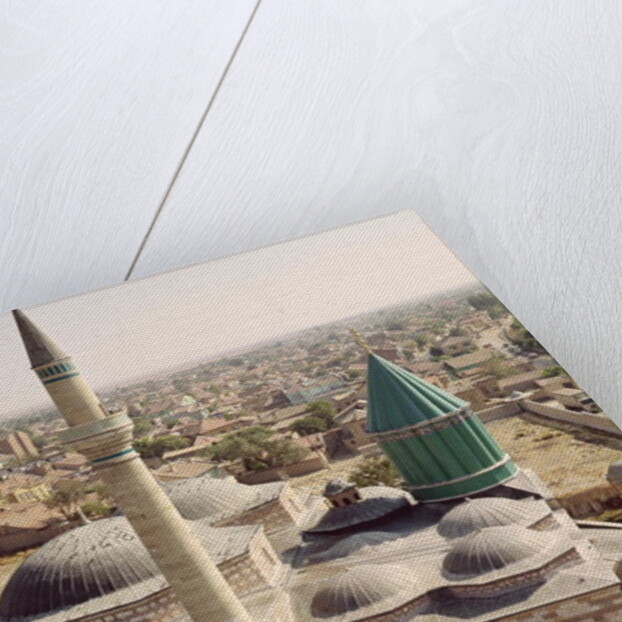 Aerial view of the Mevlana Tekke Konya, Turkey by Anonymous