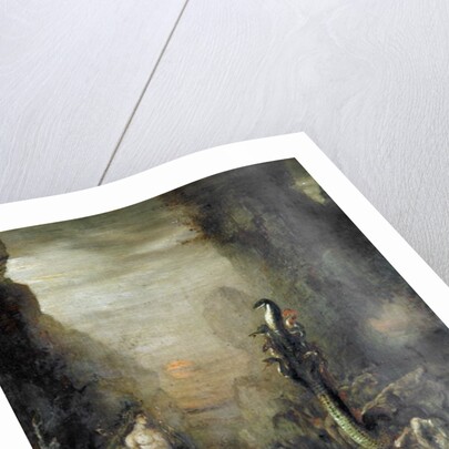 Hercules and the Lernaean Hydra, after Gustave Moreau, c.1876 by Narcisse Berchere