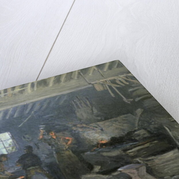 The Forge at Marly-le-Roi, Yvelines, 1875 by Alfred Sisley