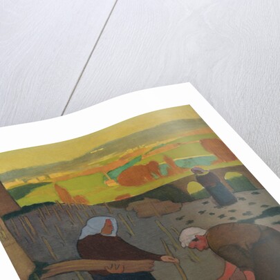 Memory of Evening II or, The Vineyard at Le Pecq, 1890 by Maurice Denis