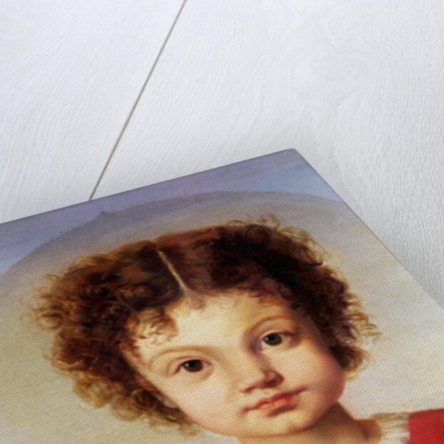 Portrait of the Artist's Daughter, Lina by Luigi Calamatta