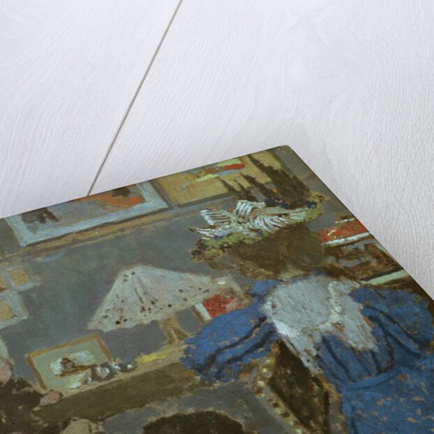 The Woman in Blue, 1890 by Edouard Vuillard