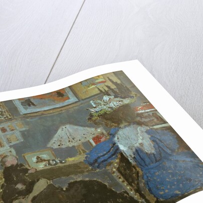 The Woman in Blue, 1890 by Edouard Vuillard