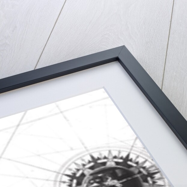 Map of countries first discovered by Christopher Columbus 1500 by Juan de la Cosa